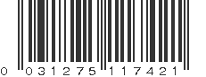 UPC 031275117421