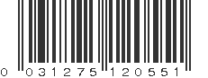 UPC 031275120551