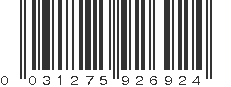 UPC 031275926924