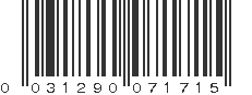 UPC 031290071715