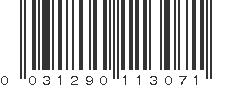 UPC 031290113071