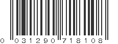 UPC 031290718108