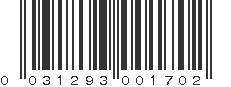 UPC 031293001702