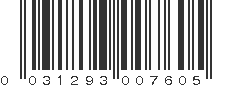 UPC 031293007605