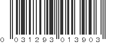 UPC 031293013903