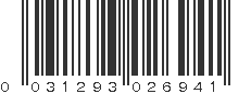 UPC 031293026941