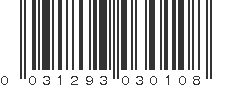 UPC 031293030108