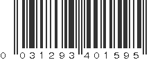 UPC 031293401595