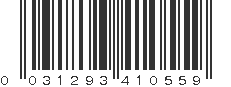 UPC 031293410559