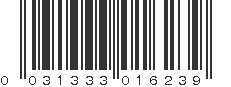 UPC 031333016239