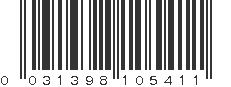 UPC 031398105411