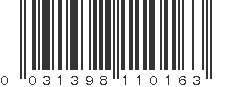 UPC 031398110163