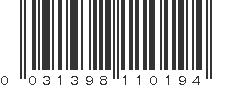 UPC 031398110194