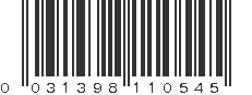 UPC 031398110545