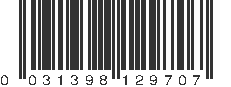 UPC 031398129707