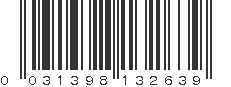 UPC 031398132639