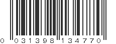 UPC 031398134770