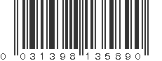 UPC 031398135890