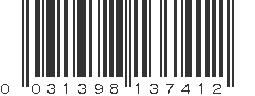 UPC 031398137412