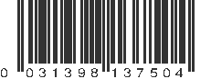 UPC 031398137504