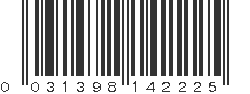 UPC 031398142225