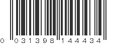 UPC 031398144434