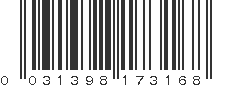 UPC 031398173168