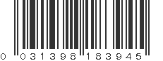 UPC 031398183945