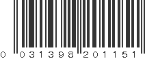 UPC 031398201151