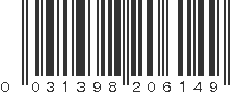 UPC 031398206149