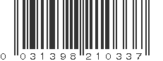 UPC 031398210337