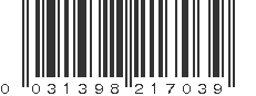 UPC 031398217039