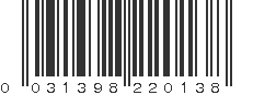 UPC 031398220138