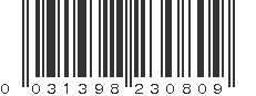 UPC 031398230809