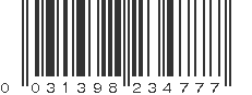 UPC 031398234777