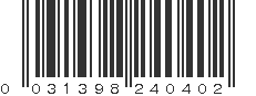 UPC 031398240402