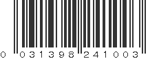 UPC 031398241003