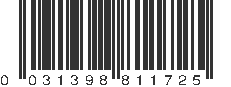 UPC 031398811725