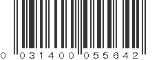 UPC 031400055642