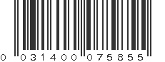 UPC 031400075855