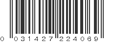 UPC 031427224069