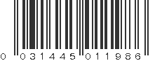 UPC 031445011986