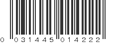 UPC 031445014222