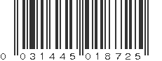 UPC 031445018725