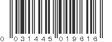 UPC 031445019616