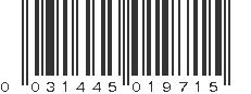 UPC 031445019715