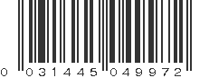 UPC 031445049972