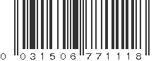 UPC 031506771118