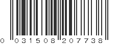 UPC 031508207738