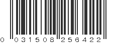 UPC 031508256422